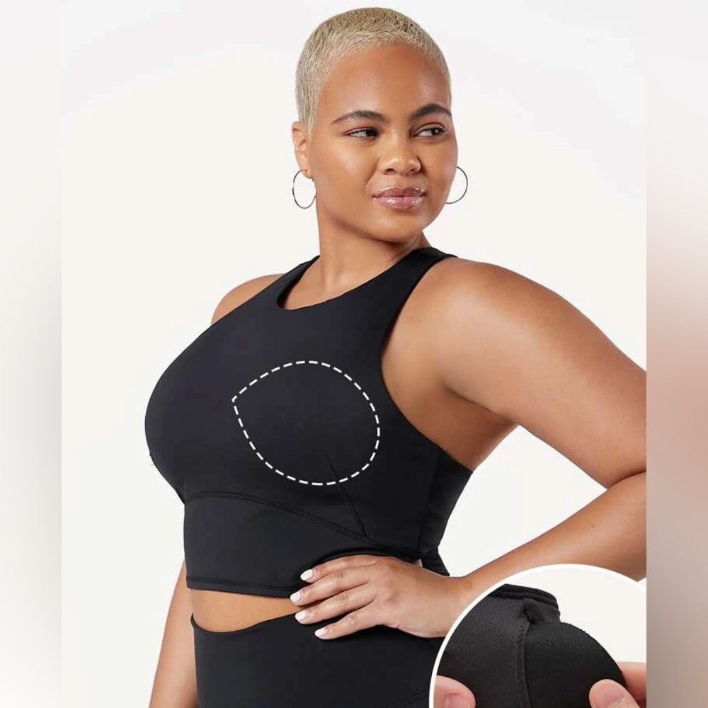 BLACK WORKOUT TOP - Picture 4 of 4